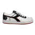 Фото #1 товара Diadora Magic Basket Low Icona Lace Up Mens Red, White Sneakers Casual Shoes 17