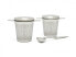 Bredemeijer Group Bredemeijer Two tea filters with tea measuring spoon - Teapot filter - Silver - White - 2 pc(s)