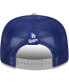 Фото #2 товара Men's Royal Los Angeles Dodgers Speed Golfer Trucker Snapback Hat