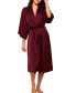 ფოტო #1 პროდუქტის Women's Tania Elegant Satin Lux Robe