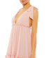 Women's Ieena Tiered V-Neck Plunging Maxi Dress