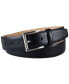 ფოტო #1 პროდუქტის Men’s Textured Leather Roller Bar Buckle Belt