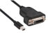 Фото #3 товара Club 3D Mini DisplayPort to DVI-D Single Link Adapter Cable - 0.13 m - Mini Displayport - DVI-D - Male - Female - 1920 x 1200 pixels