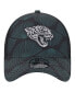 ფოტო #2 პროდუქტის Men's Black Jacksonville Jaguars Agave Trucker 9FORTY Adjustable Hat