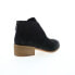 Фото #8 товара Softwalk Tilden S2060-004 Womens Black Nubuck Zipper Ankle & Booties Boots