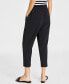 Фото #2 товара Women's Double-Weave Pull-On Ankle Pants, Created for Macy's