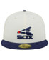 Фото #2 товара Men's Stone, Navy Chicago White Sox Retro 59FIFTY Fitted Hat