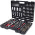 KS TOOLS 1/4 +3/8 +1/2 195tlg CHROMEplus Steckschl.-Satz