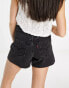 Levi's 80S mom shorts in black wash