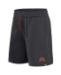 ფოტო #3 პროდუქტის Men's Heather Charcoal Minnesota Golden Gophers Primary Logo Shorts