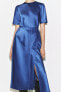 ZW COLLECTION SATIN MIDI DRESS