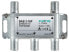 Фото #2 товара axing BAB 3-16P - Cable splitter - 5 - 1218 MHz - Grey - A - 16 dB - F