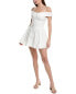 Фото #1 товара Moonsea Fold-Over Mini Dress Women's