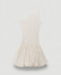 ფოტო #6 პროდუქტის Women's Short Puffed Hem Dress