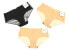 DKNY 268215 Women's Black Nude 3 Pack Bikini Underwear Size XS