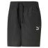 Фото #1 товара Puma Classics 6 Inch Shorts Mens Black Casual Athletic Bottoms 53806801