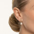 Elegant gold earrings with pearls 14/467.002/3ZIR