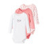 ფოტო #1 პროდუქტის NAME IT Rossete Flower Long Sleeve Body 3 units