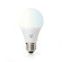 Фото #1 товара Лампа Nedis SmartLife Smart bulb White Wi-Fi LED E27 Холодный теплый белый