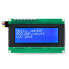 Фото #2 товара LCD display 4x20 characters blue + I2C LCM1602 converter