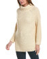 Фото #1 товара Lafayette 148 New York Blouson Silk & Mohair-Blend Sweater Women's White L