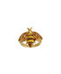 ფოტო #1 პროდუქტის Enamel Yellow and Brown Bee Ring Size 7