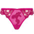 LISE CHARMEL 278137 DRESSING FLORAL THONG IN MAGENTA Us Small
