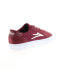 Фото #15 товара Lakai Flaco II MS4220112A00 Mens Burgundy Skate Inspired Sneakers Shoes