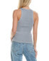 7 For All Mankind Racerback Tank Women's Blue S