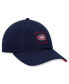 Фото #3 товара Men's Navy Montreal Canadiens Authentic Pro Rink Adjustable Hat