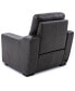 Фото #14 товара Gabrine Leather Power Recliner, Created for Macy's