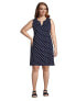 ფოტო #6 პროდუქტის Plus Size Cotton Jersey Sleeveless Swim Cover-up Dress Print