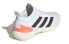 Фото #4 товара Кроссовки Adidas Adizero Ubersonic 4 Очень легкие с амортизацией, износостойкие, низкие для тенниса Бело-черно-оранжевые