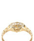 ფოტო #2 პროდუქტის Men's The $kull Gold Ion-Plated Stainless Steel Bracelet Watch 41mm