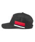 ფოტო #2 პროდუქტის Men's Black New Jersey Devils HotFoot Stripes Trucker Adjustable Hat
