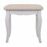 Bench Alexandra House Living White Brown Pine MDF Wood 31 x 41 x 42 cm