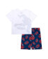 ფოტო #2 პროდუქტის Big Boys 2PC Pajama Shorts Set