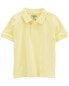 Фото #1 товара Toddler Yellow Piqué Polo Shirt 4T