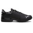 Puma Viz Runner Repeat Perforated Wide Running Mens Black Sneakers Athletic Sho