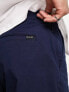 Фото #4 товара Hollister 9in flat front twill chino shorts in navy