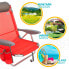 AKTIVE Beach Reclining Folding Beach Chair With Cushion