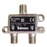 Фото #1 товара Televes VT24D - Cable splitter - 5 - 1218 MHz - Stainless steel - 4 dB - F - 55 mm