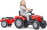 Фото #11 товара Falk Traktor Massey Ferguson Czerwony na Pedały z Przyczepką od 3 Lat