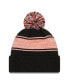 Фото #3 товара Men's Black San Francisco Giants Chilled Cuffed Knit Hat with Pom