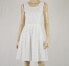 Фото #3 товара Tommy Hilfiger New Sleeveless Fit Flare Dress Bright White 12