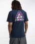 Фото #2 товара Vans unisex summer camp back print t-shirt in navy