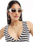 Фото #6 товара AIRE novae rectangle sunglasses in white marble