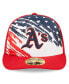 ფოტო #3 პროდუქტის Men's Red Oakland Athletics 2022 4th of July Low Profile 59FIFTY Fitted Hat