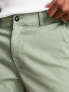 ASOS DESIGN skinny chino shorts in shorter length in khaki