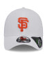 Фото #4 товара Men's White San Francisco Giants Neo 39THIRTY Flex Hat